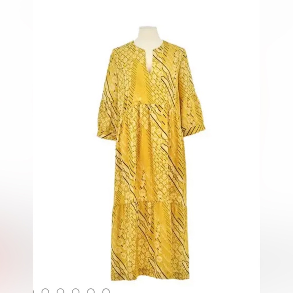 Gorgeous Ba$sH Yellow Maxi Dress